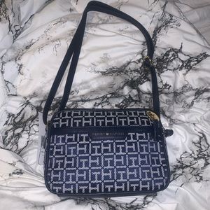 Tommy Hilfiger crossbody/mini bag white/navy blue
